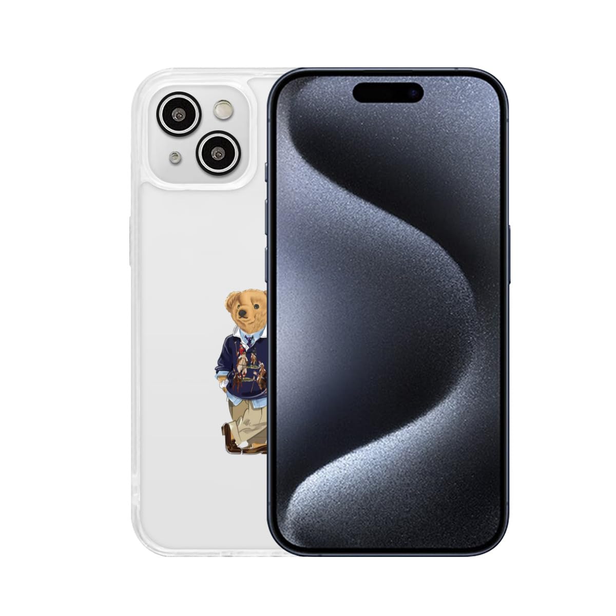 Amazon.co.jp: くま ポロベアー bear polo bear iPhone 15 ケース