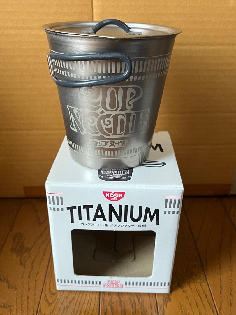 peak 新品未使用品 NISSINカップヌードル型チタンクッカー 日清 × snow