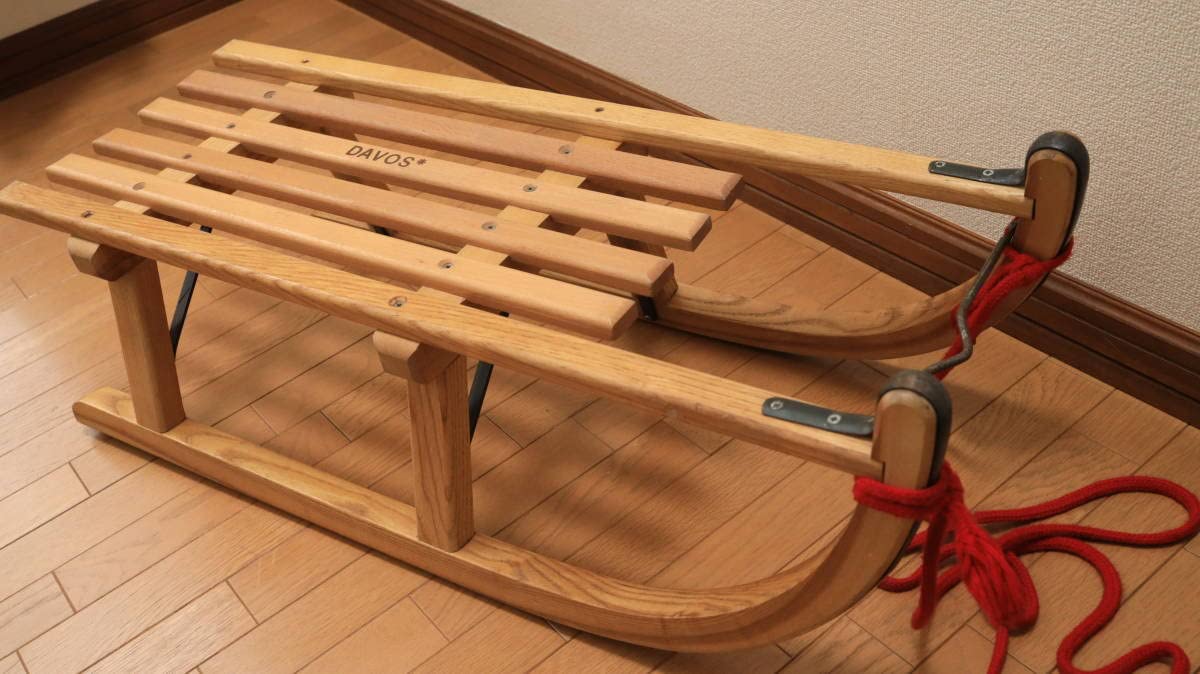 Amazon.co.jp: ダボス DAVOS 木製そり : おもちゃ