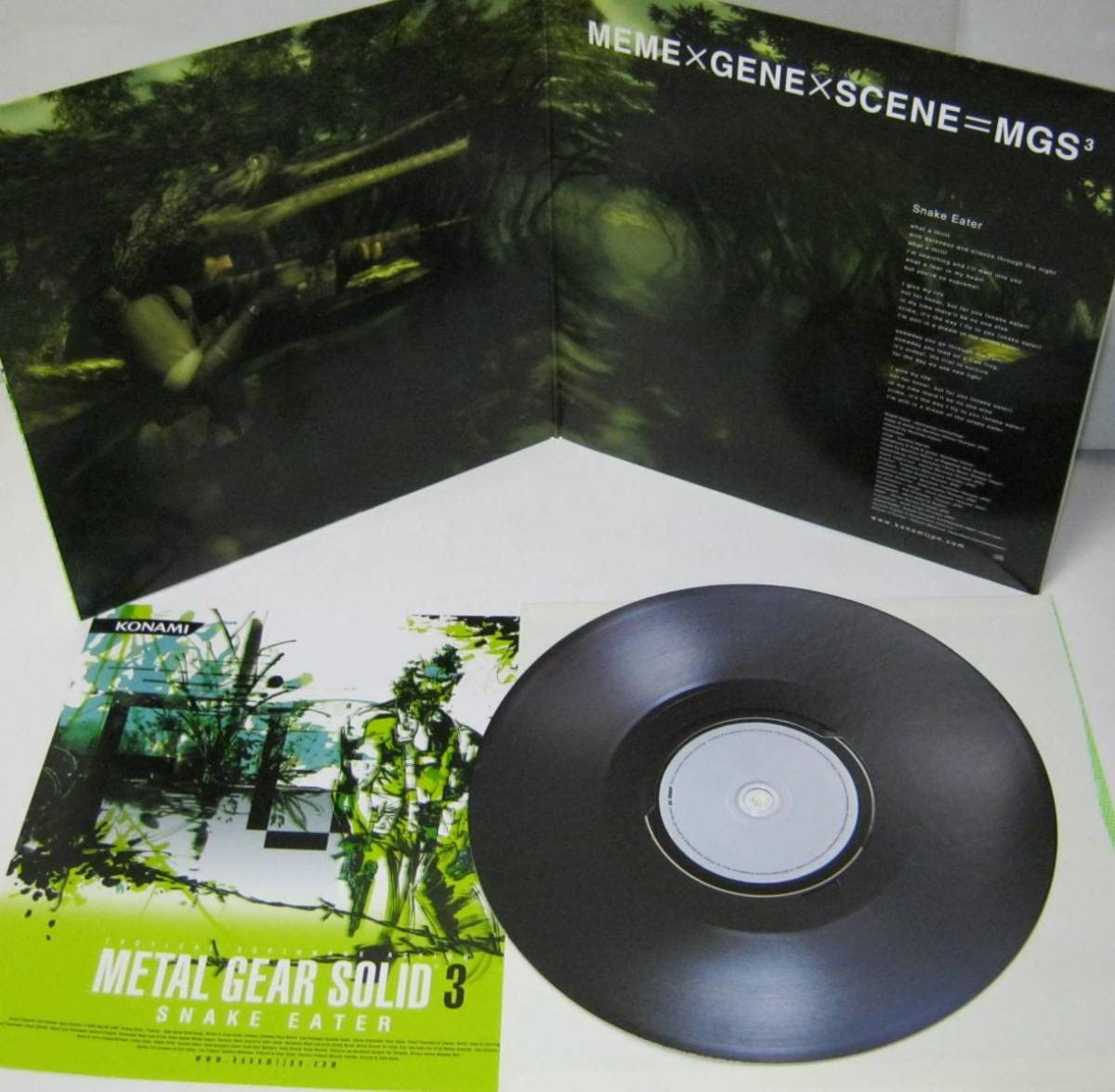 Amazon.co.jp: メタルギア ソリッド3 レコード型パンフレット LP型 CD