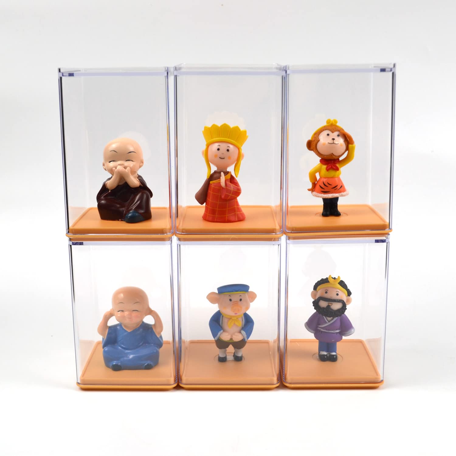 Amazon.co.jp: KIMEYA 6個セット アクリル ディスプレイケース