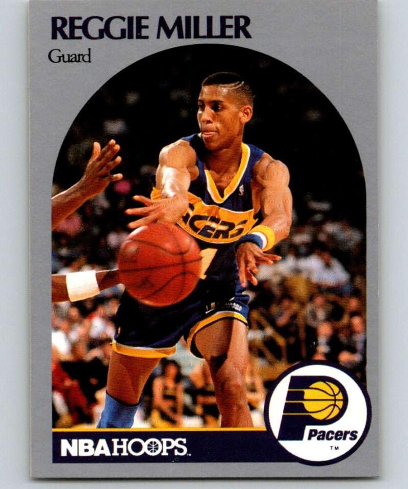 Amazon.com: 1990-91 NBA Hoops #135 Reggie Miller Indiana Pacers