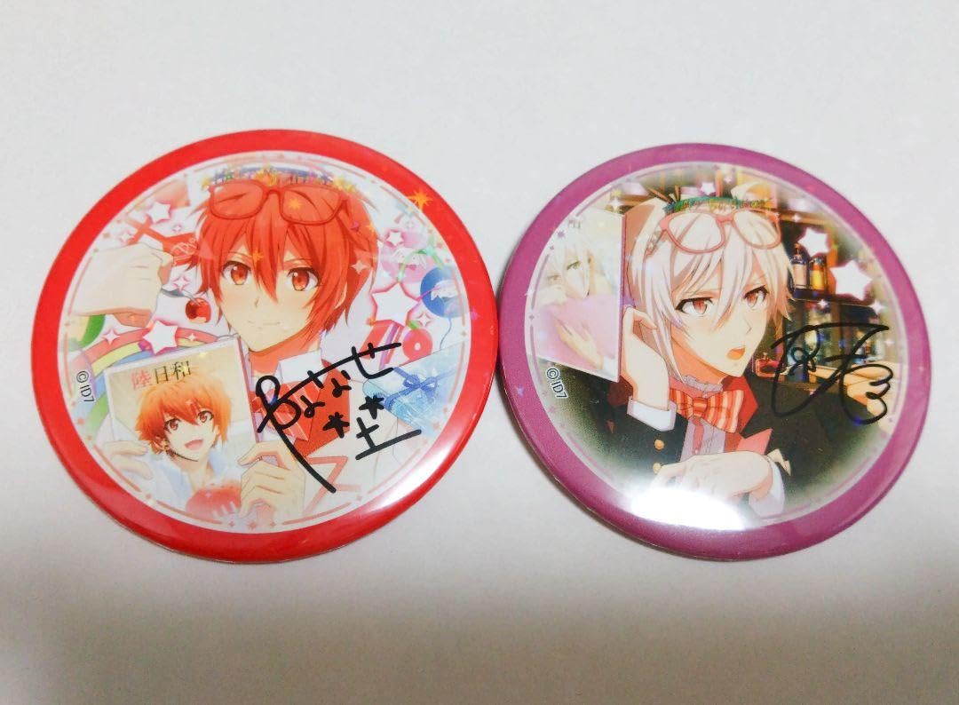 アイナナ 九条天 七瀬陸 ムビナナ 缶バッジ アイナナ 九条天 七瀬陸