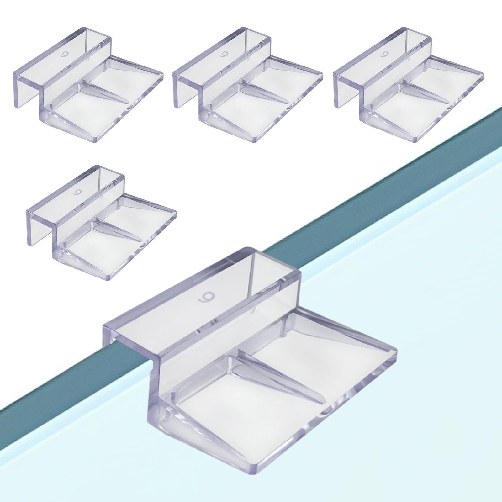 Amazon.co.jp: 水槽蓋ハンドル,アクリル水槽ガラスカバークリップ