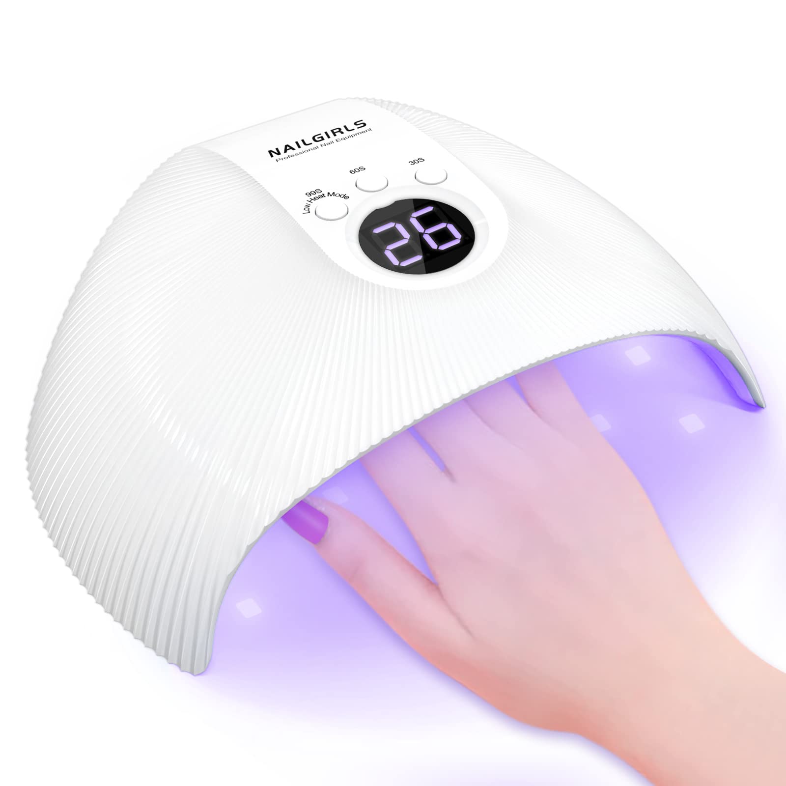 Amazon.co.jp: NAILGIRLS LED & UV ネイルライト 75W ジェルネイル用