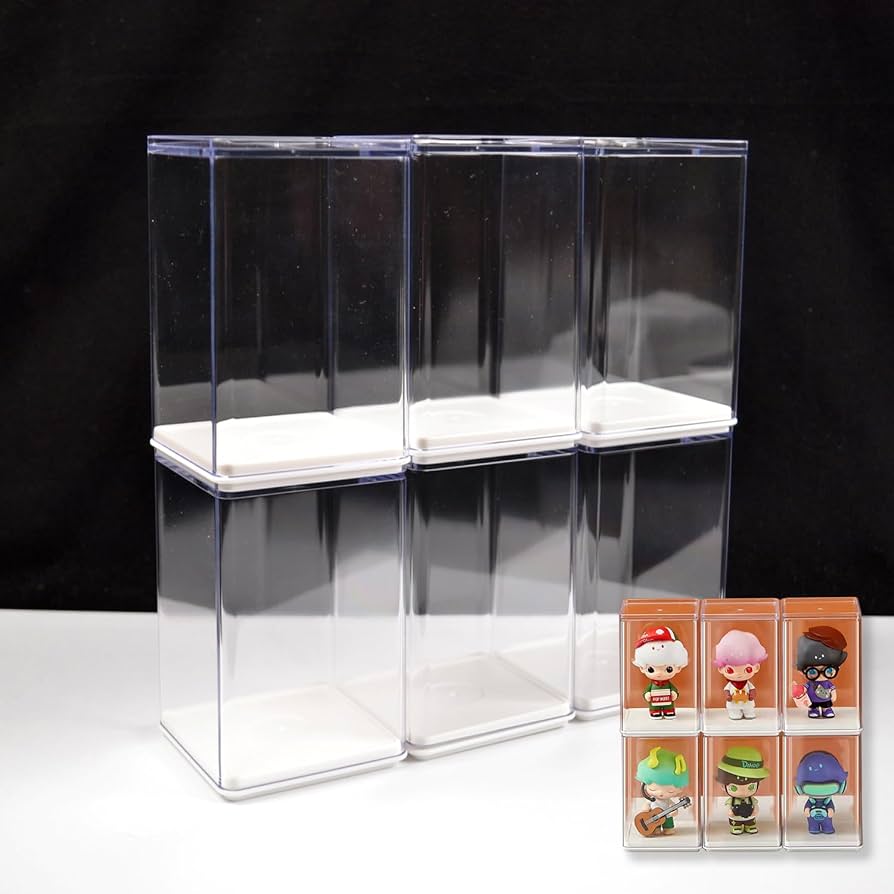 Amazon.co.jp: KIMEYA 6個セット アクリル ディスプレイケース