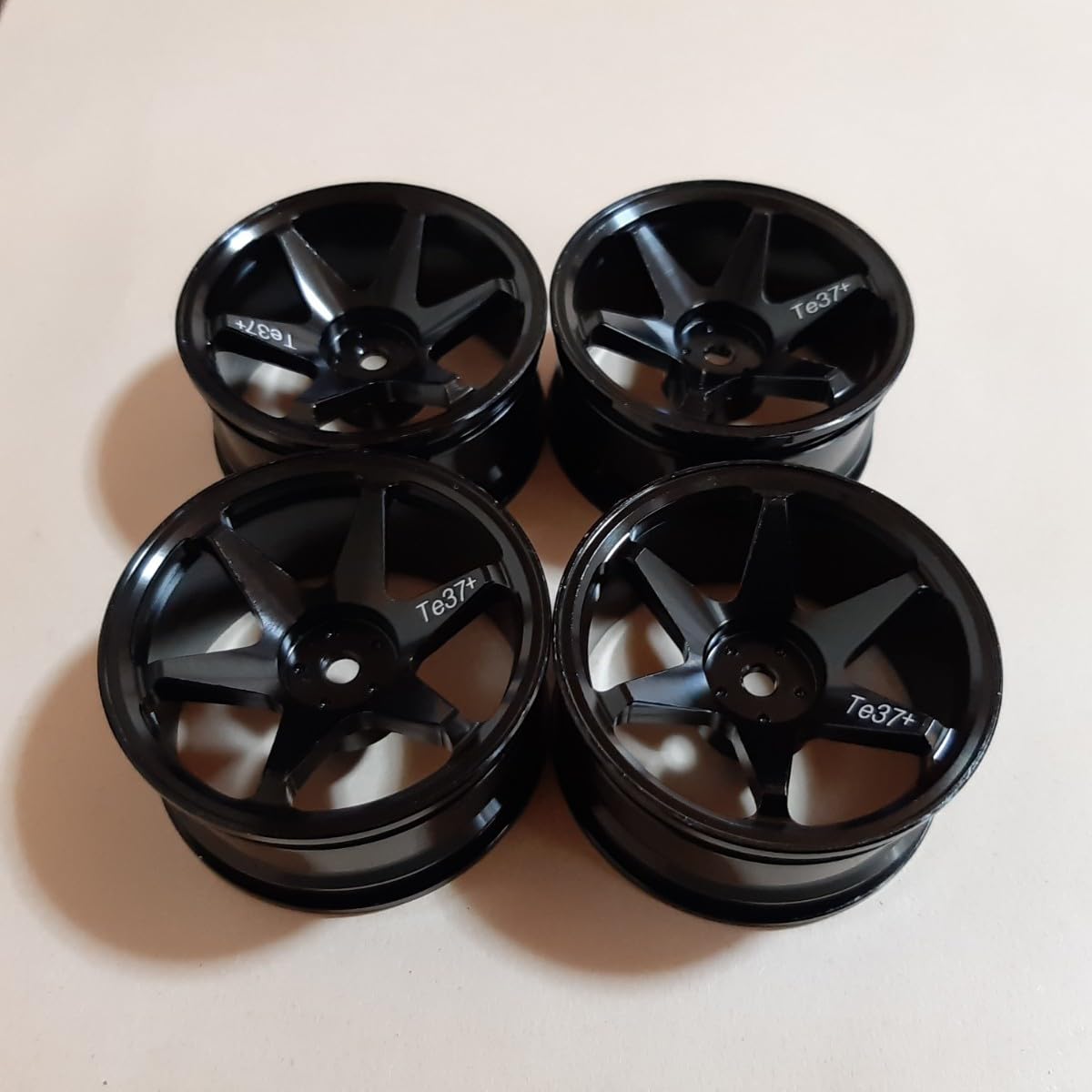 Amazon | アルミ合金 ブラック アルミホイール 1/10 ラジコン YD-2