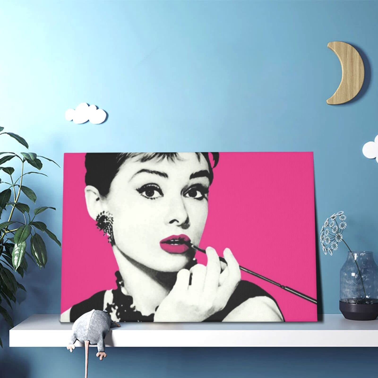 Amazon.co.jp: オードリー・ヘップバーン アートパネル 飾り絵