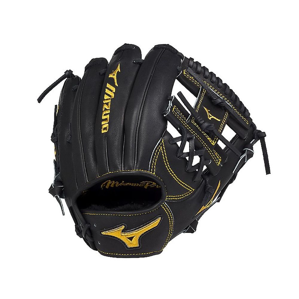 Mizuno 軟式野球グローブ 黒 Mizuno GEL-EX ブラック 軟式グローブ