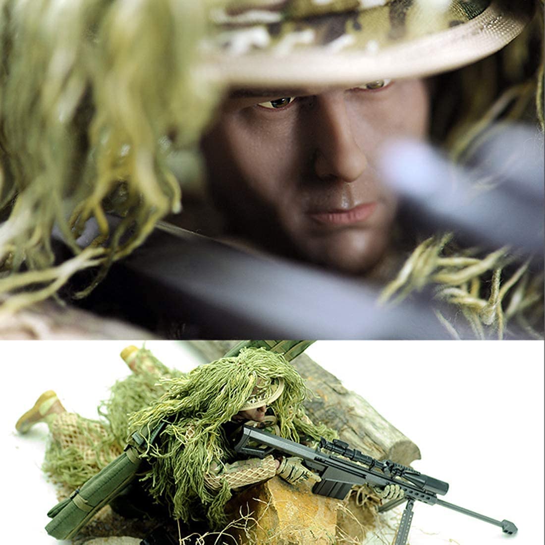 Amazon | MoJyetli 兵士アクションフィギュアモデル、12インチ 1/6