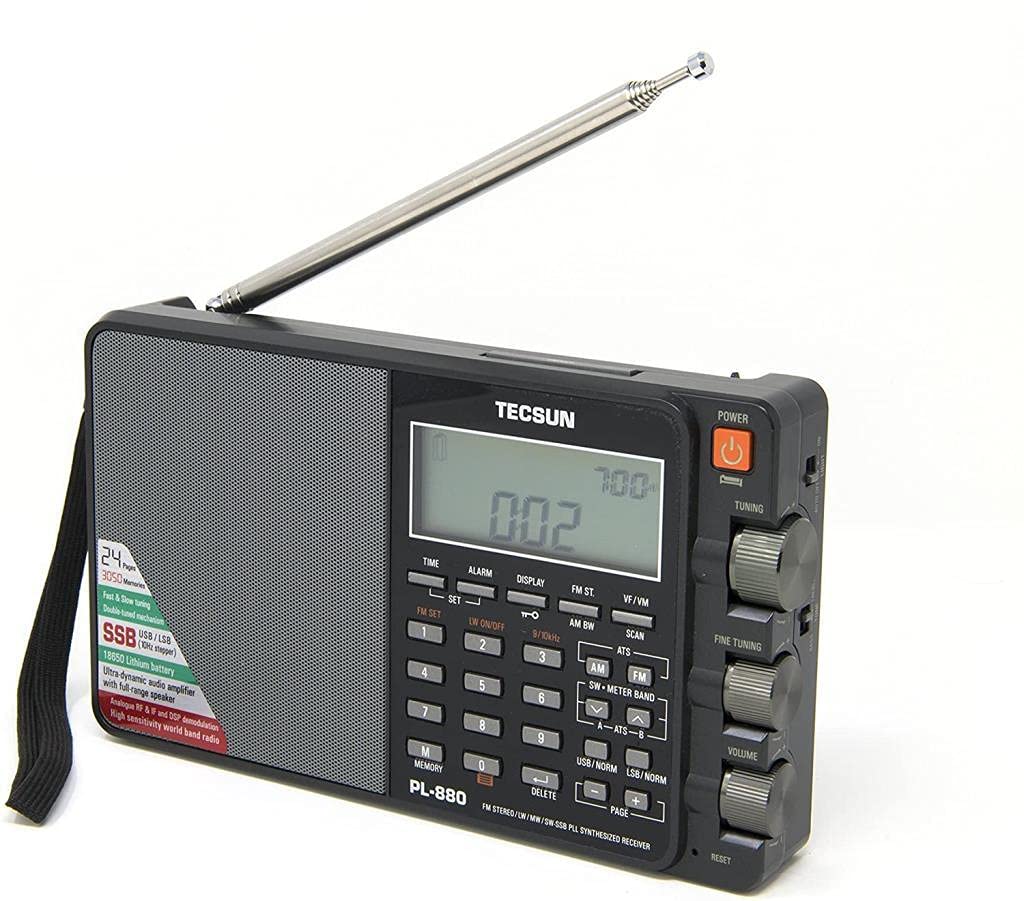 Amazon.co.jp: TECSUN PL-880 FM/LW/MW/SW SSB PLL Short Wave Radio