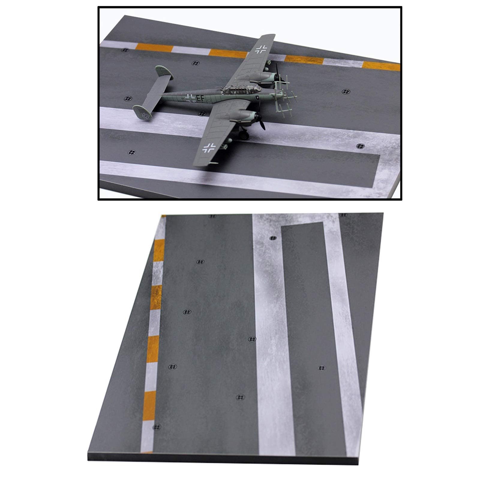 Amazon | DeeRace 1/72戦闘機1/144爆撃機空港滑走路プラットフォーム