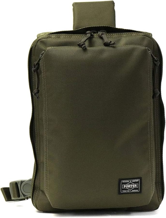 Amazon | [ポーター] ユニット UNIT ボディバッグ 784-05468 カーキ/30