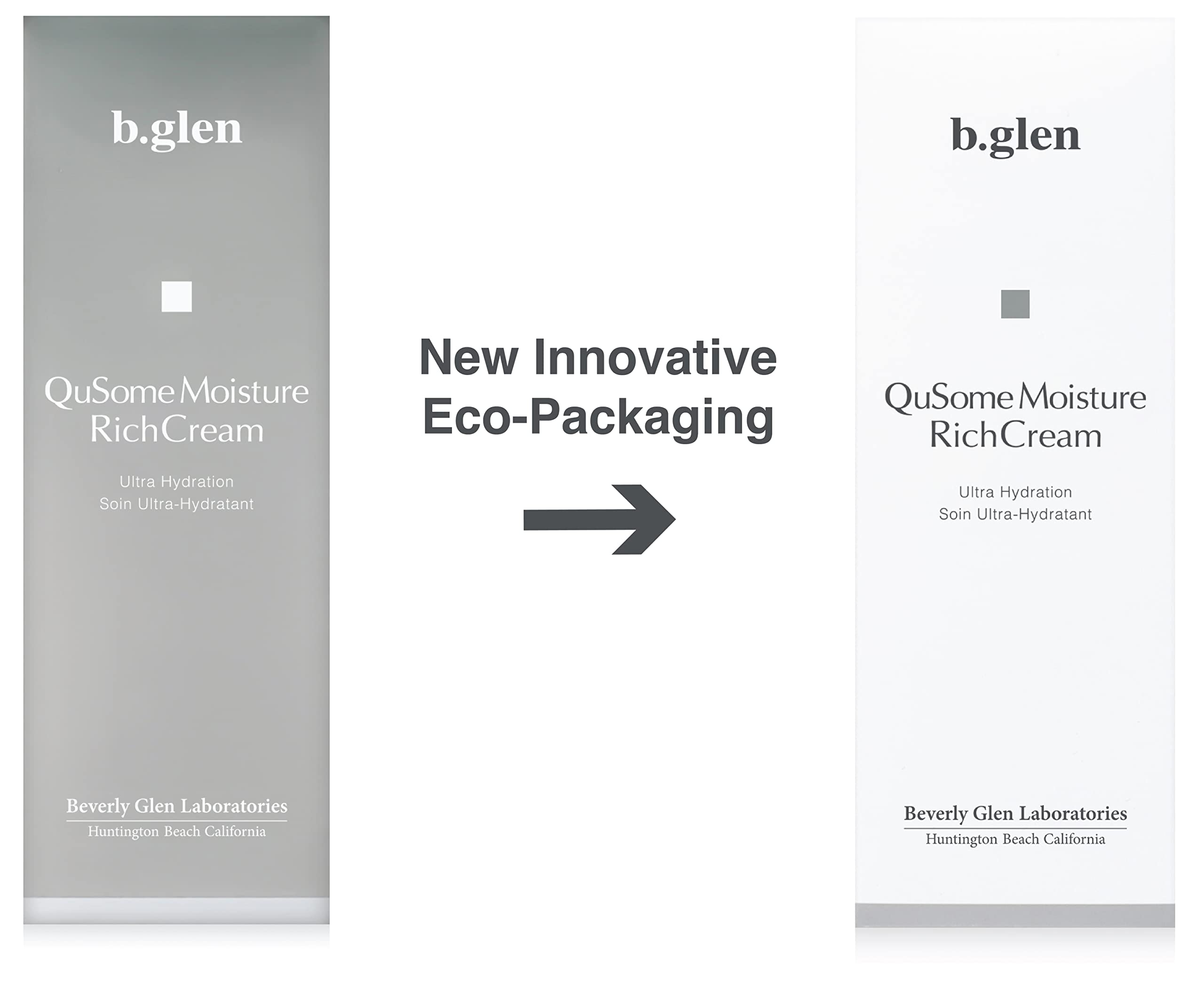 Amazon.com: ビーグレン b.glen QuSome Moisture Rich Cream (30g/1.06