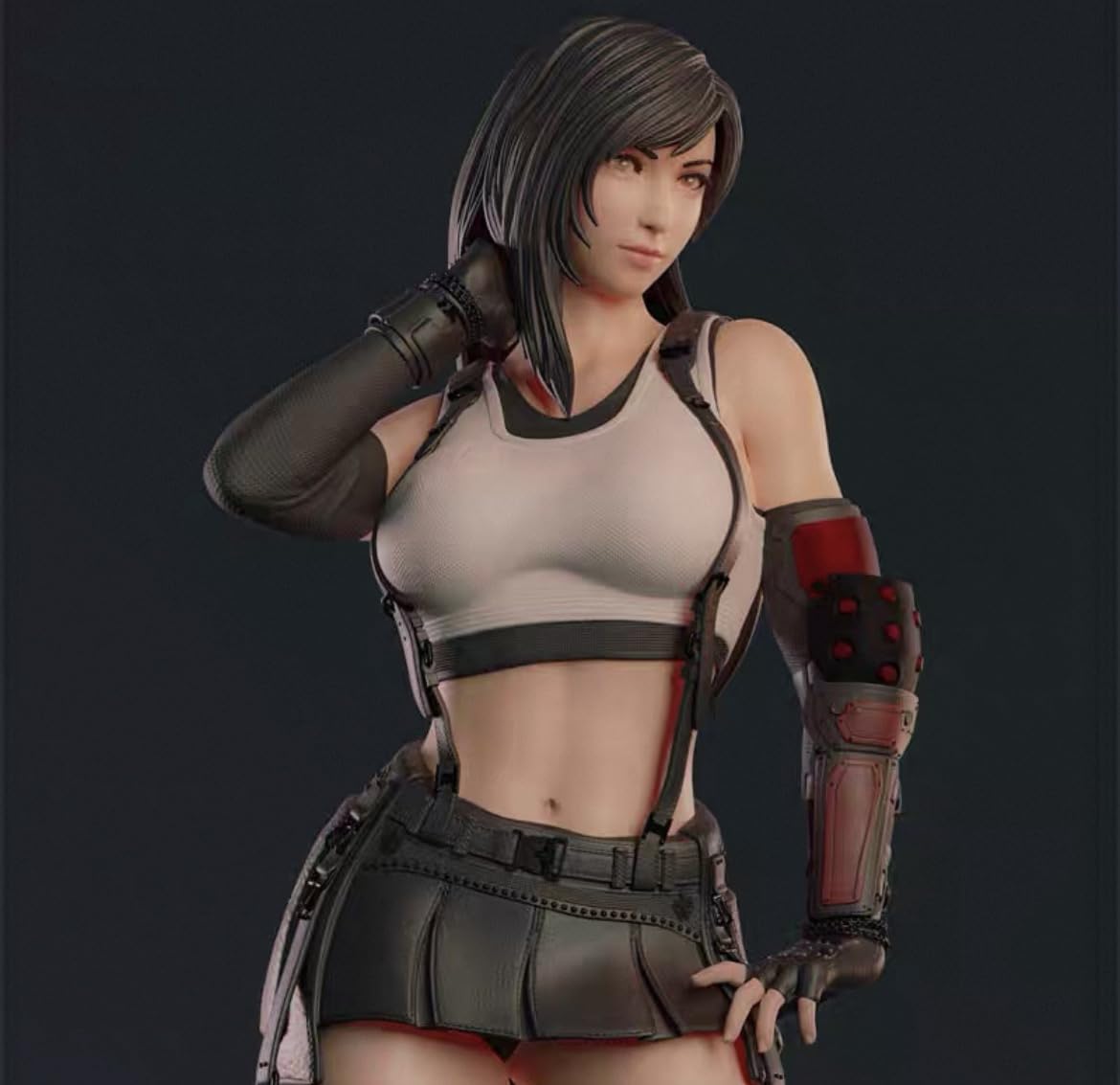 Amazon | 1/8 1/6 1/4 ガレージキット フィギュア 未塗装 FF7 ティファ