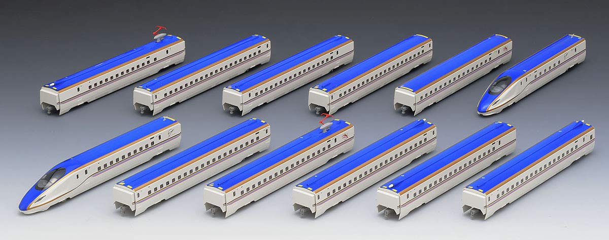 Amazon | TOMIX Nゲージ ＜限定＞E7系上越新幹線 朱鷺色 セット 12両