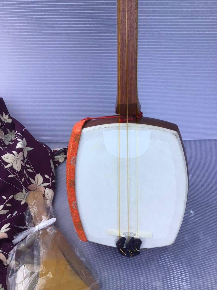 Amazon.co.jp: 三味線 中古木製伝統 楽器民族楽器伝統楽器 レトロ
