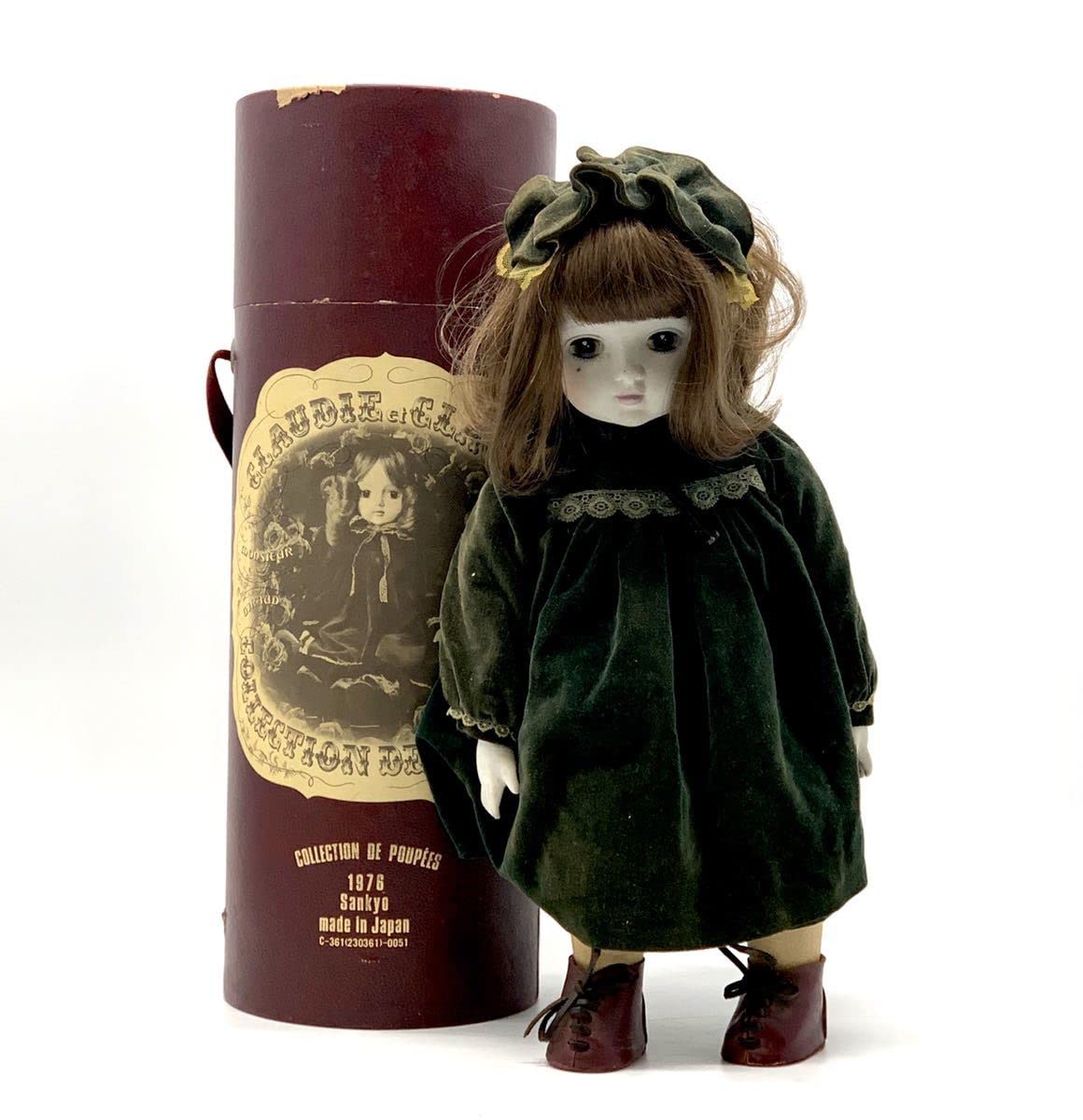 Amazon | SanKyo サンキョー 和製ビスクドール オルゴール付き人形