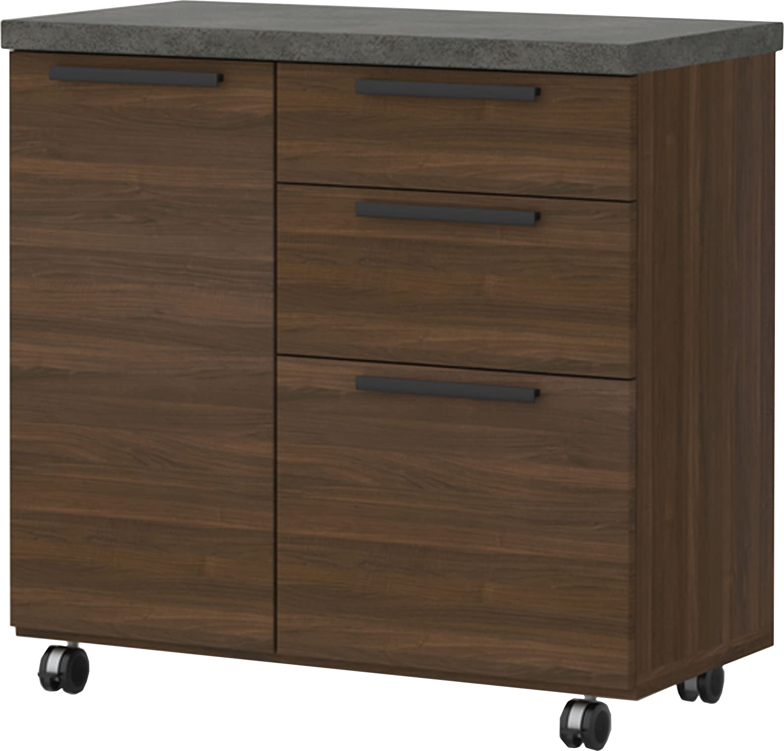 Pamouna AW キャスター付きキッチンカウンター 90cm セレクト家具/食器