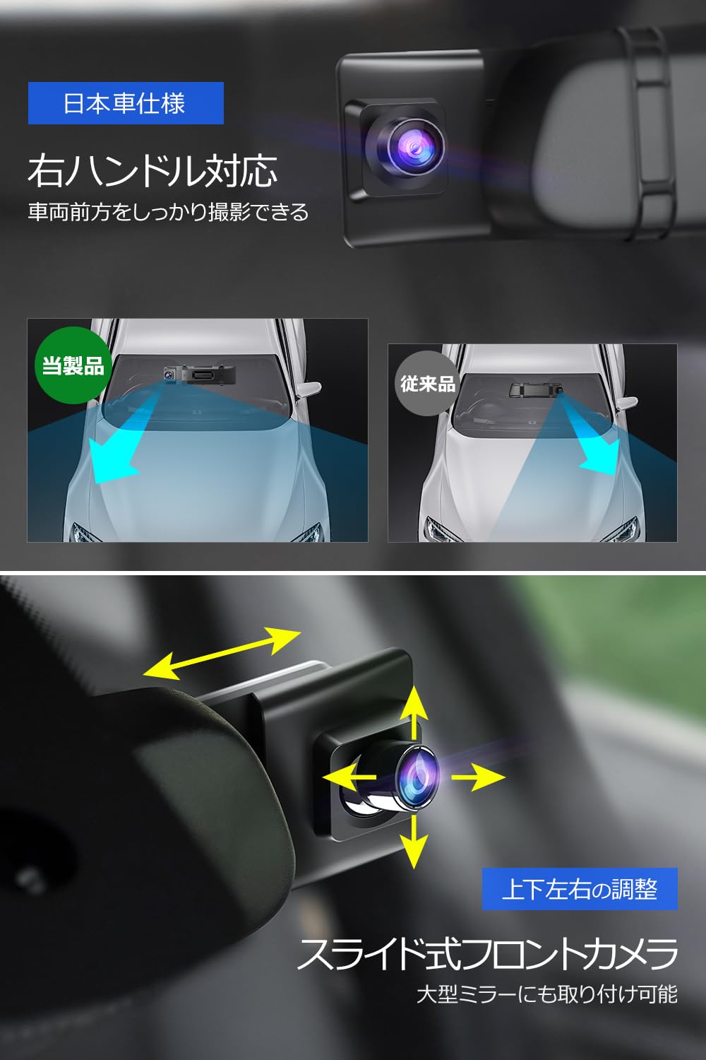 Amazon.co.jp: ドライブレコーダー ミラー型 【2024新モデル&12インチ