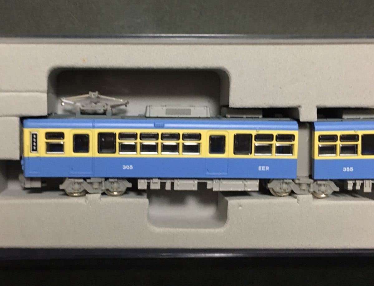 Amazon.co.jp: モデモ 江ノ島電鉄300形「305F 2灯型」「青電塗装