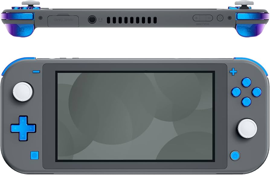 Amazon.com: eXtremeRate Chameleon Purple Blue Glossy Replacement