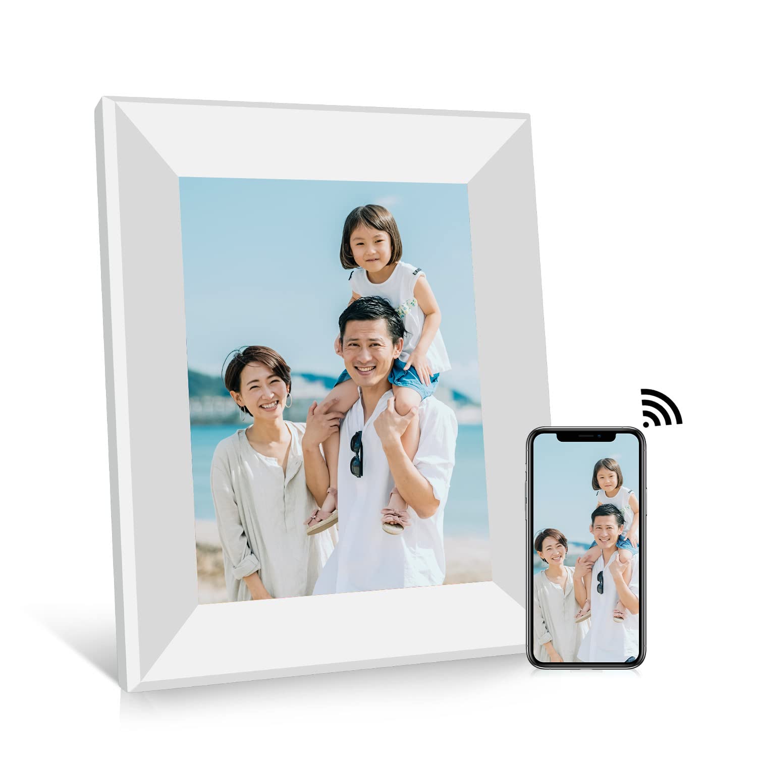 Amazon | 【2025新型】BWJBSW デジタルフォトフレーム 8インチ Wifi