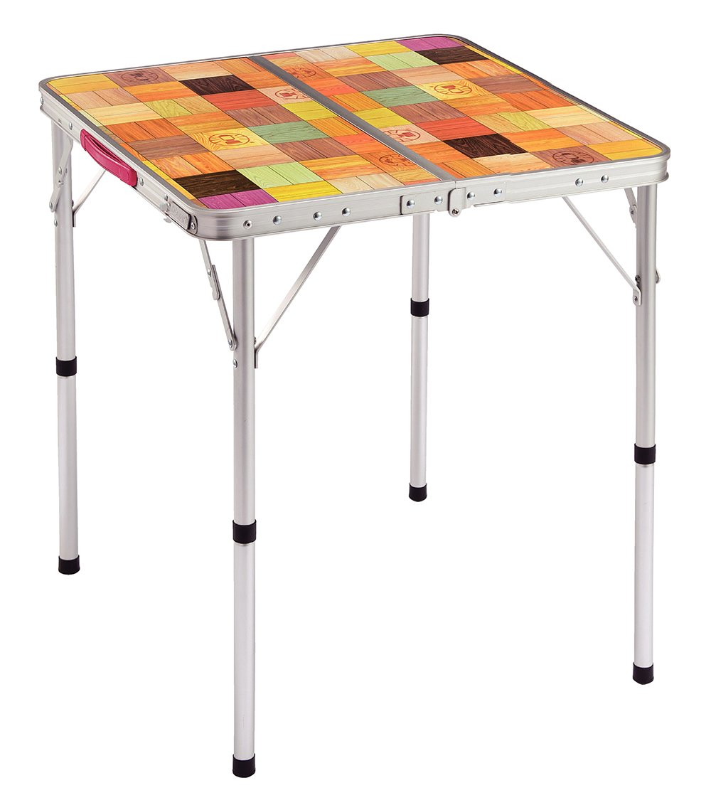 Amazon | Coleman(コールマン) テーブル ナチュラルモザイクリビング