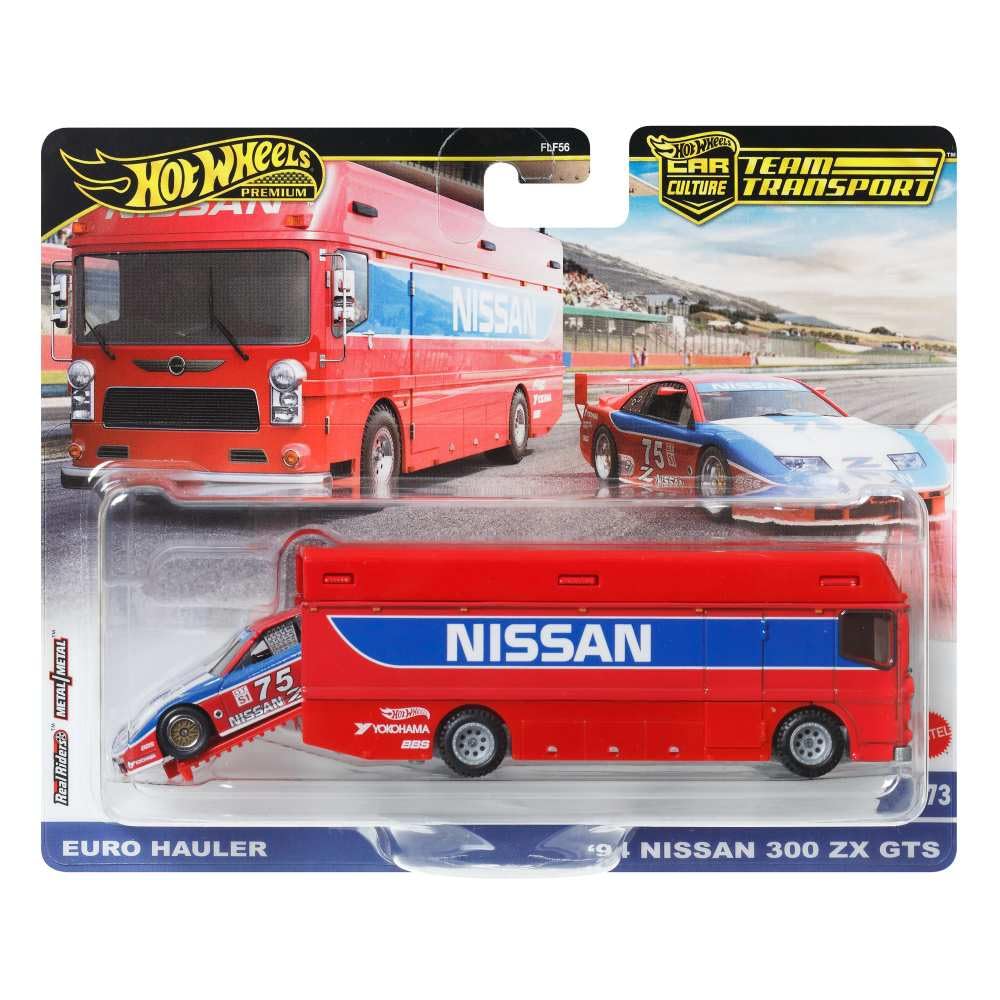 Amazon.com: Hot Wheels Team Transport Nissan Euro Hauler and '94
