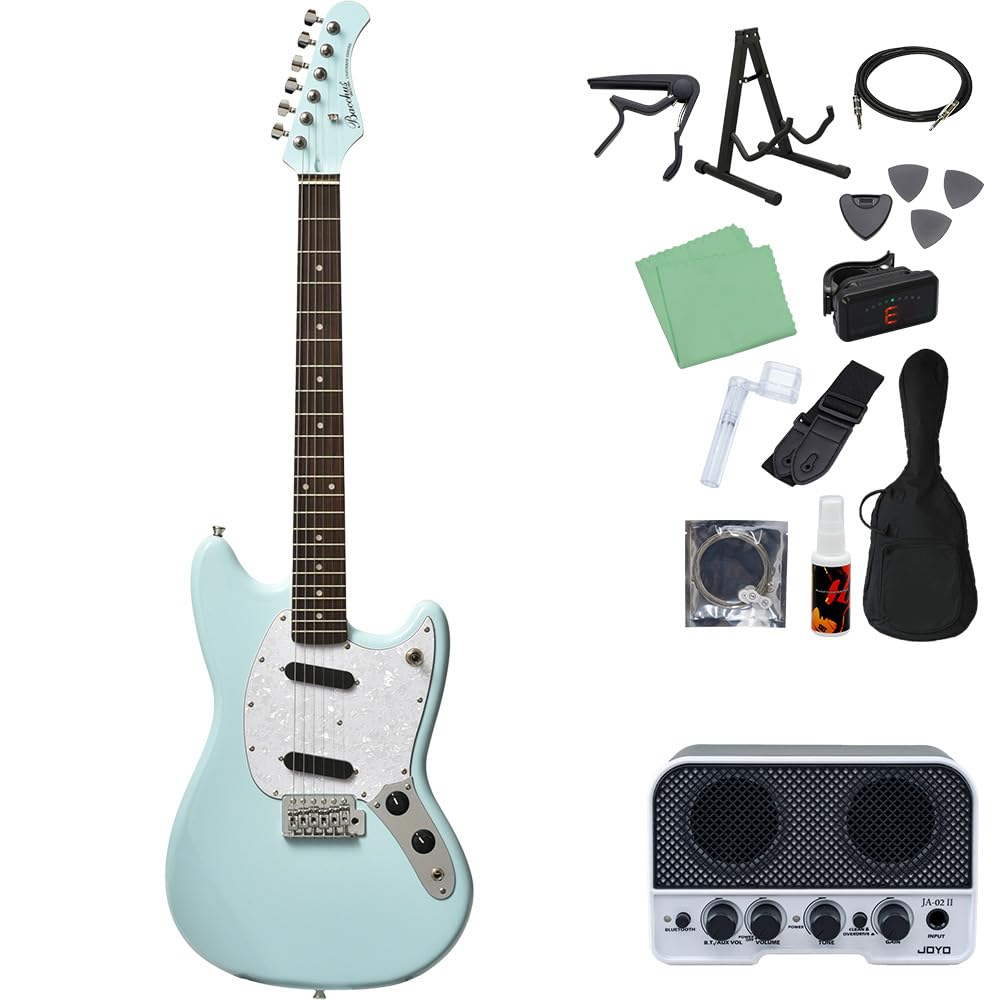 Amazon | Bacchus BMS-1R PTL-SOB エレキギター初心者14点セット