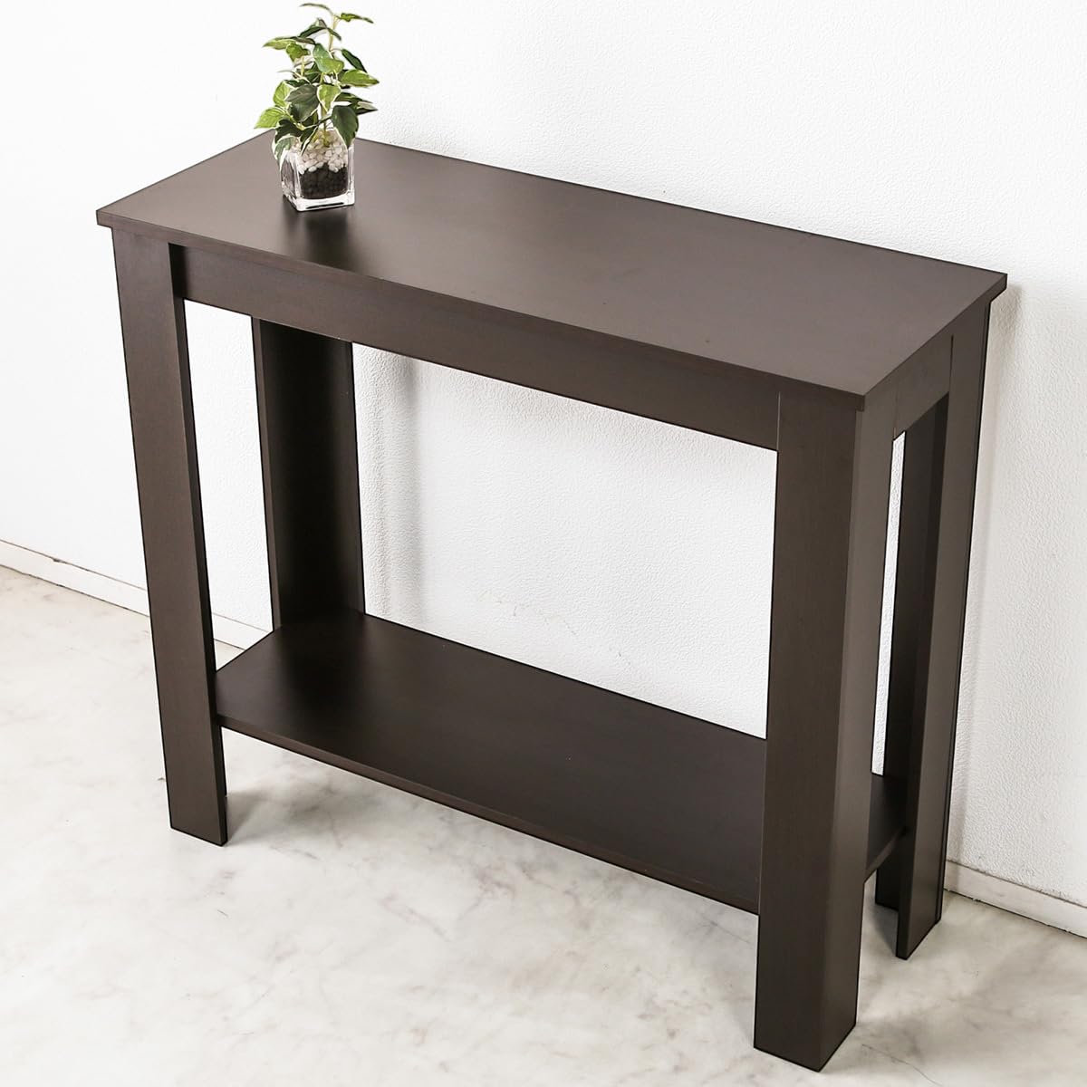 Amazon｜システムK コンソールテーブル【シンプルスマートな佇まい