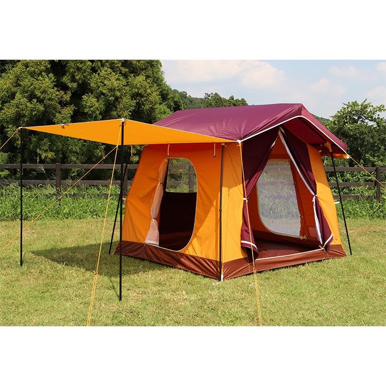 Amazon | テンマクデザイン プリン PURIN) ロッジ型 テント レトロ