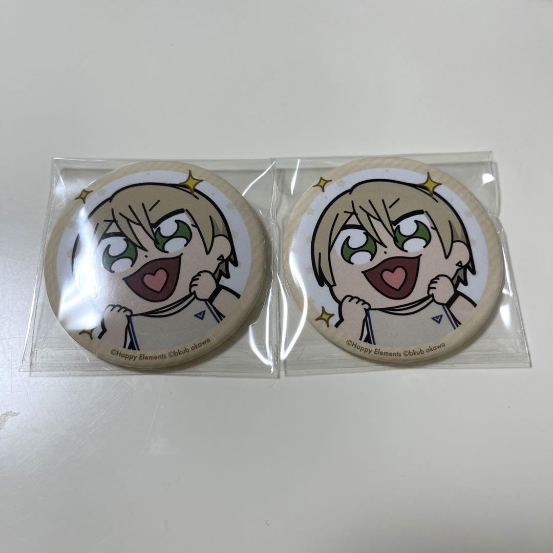 Amazon.co.jp: あんスタ ALKALOID 白鳥藍良 ぶくスタ 缶バッジ : おもちゃ