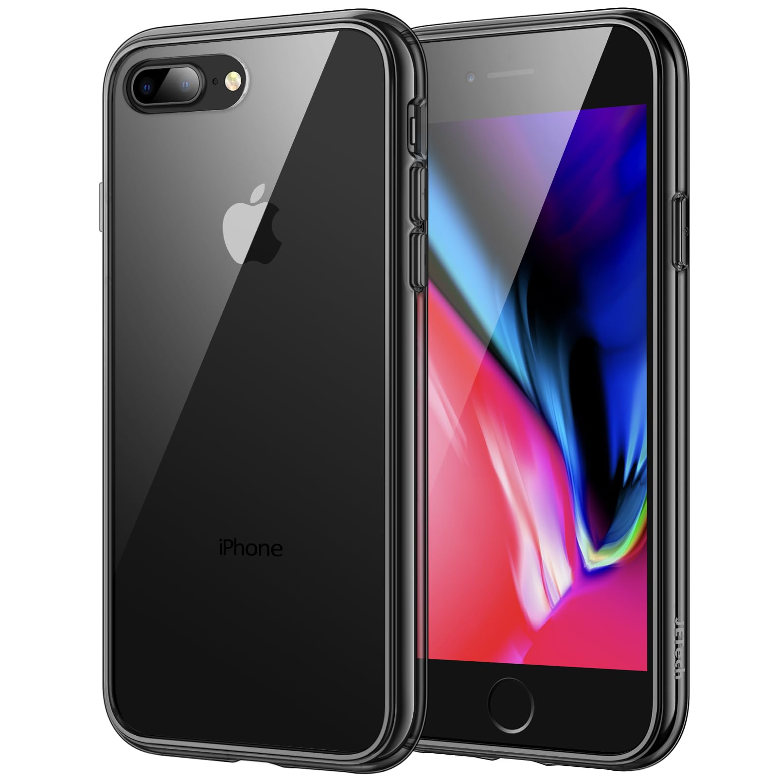 JETech Hülle für iPhone 8 Plus und iPhone 7 Plus, Nie Vergilbung