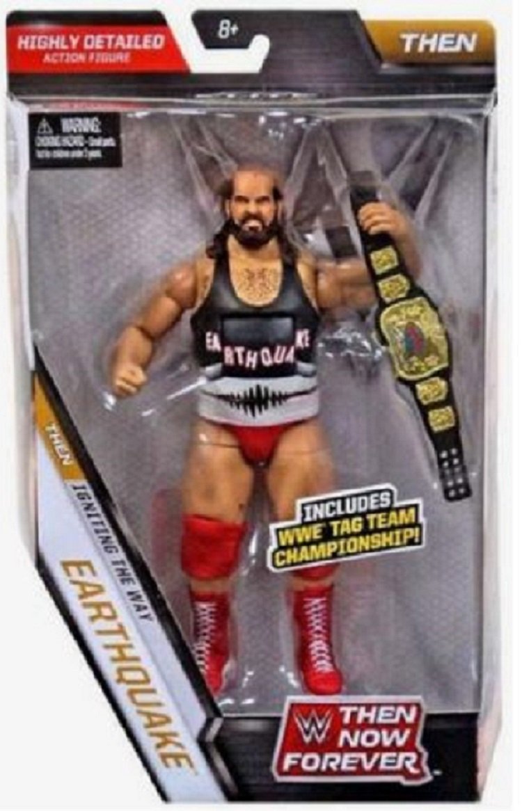 Amazon.com: WWE, Elite Collection, Then Now Forever Earthquake