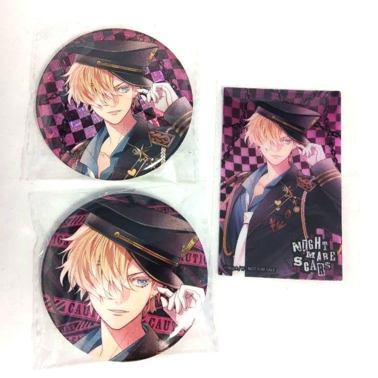 DIABOLIK LOVERS フルーツ缶バッジ ホロ 逆巻カナト DIABOLIK LOVERS