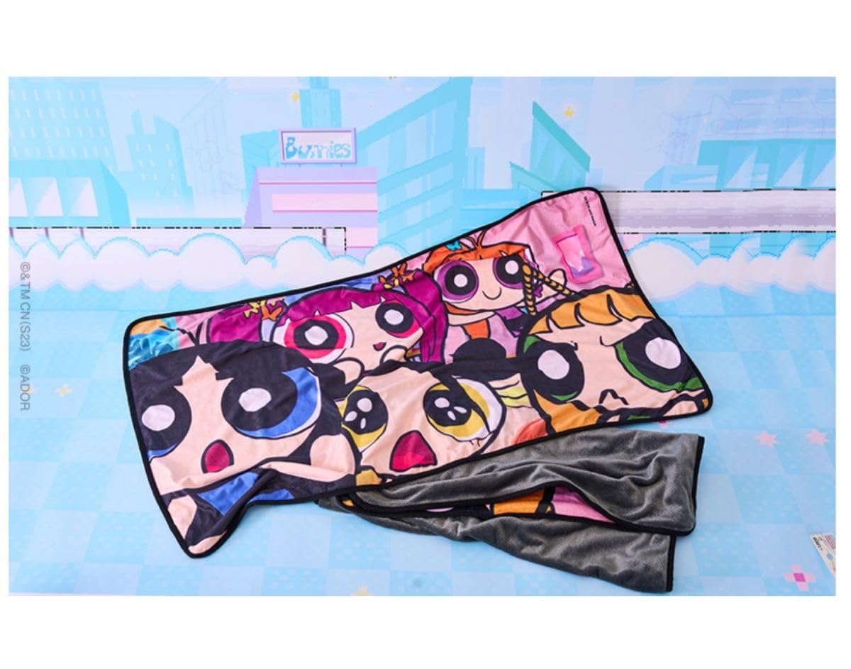 Amazon.co.jp: NewJeans パワーパフガールズ コラボ ブランケット