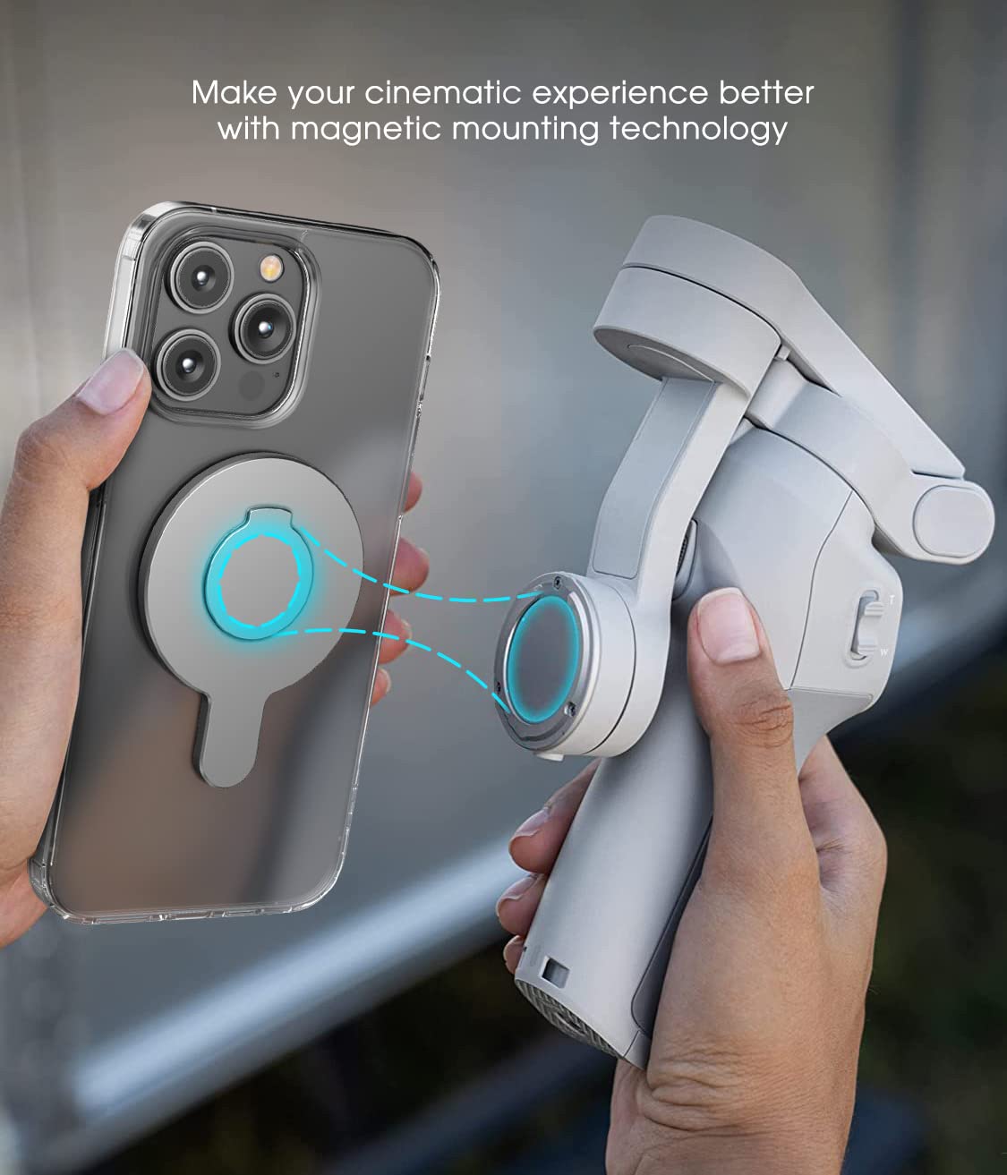 Amazon.com: ENCASED Magnetic Adapter for DJI Osmo Mobile