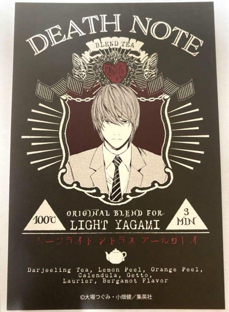 デスノート death note 月 銀色猫喫茶室特典 ポストカード セット