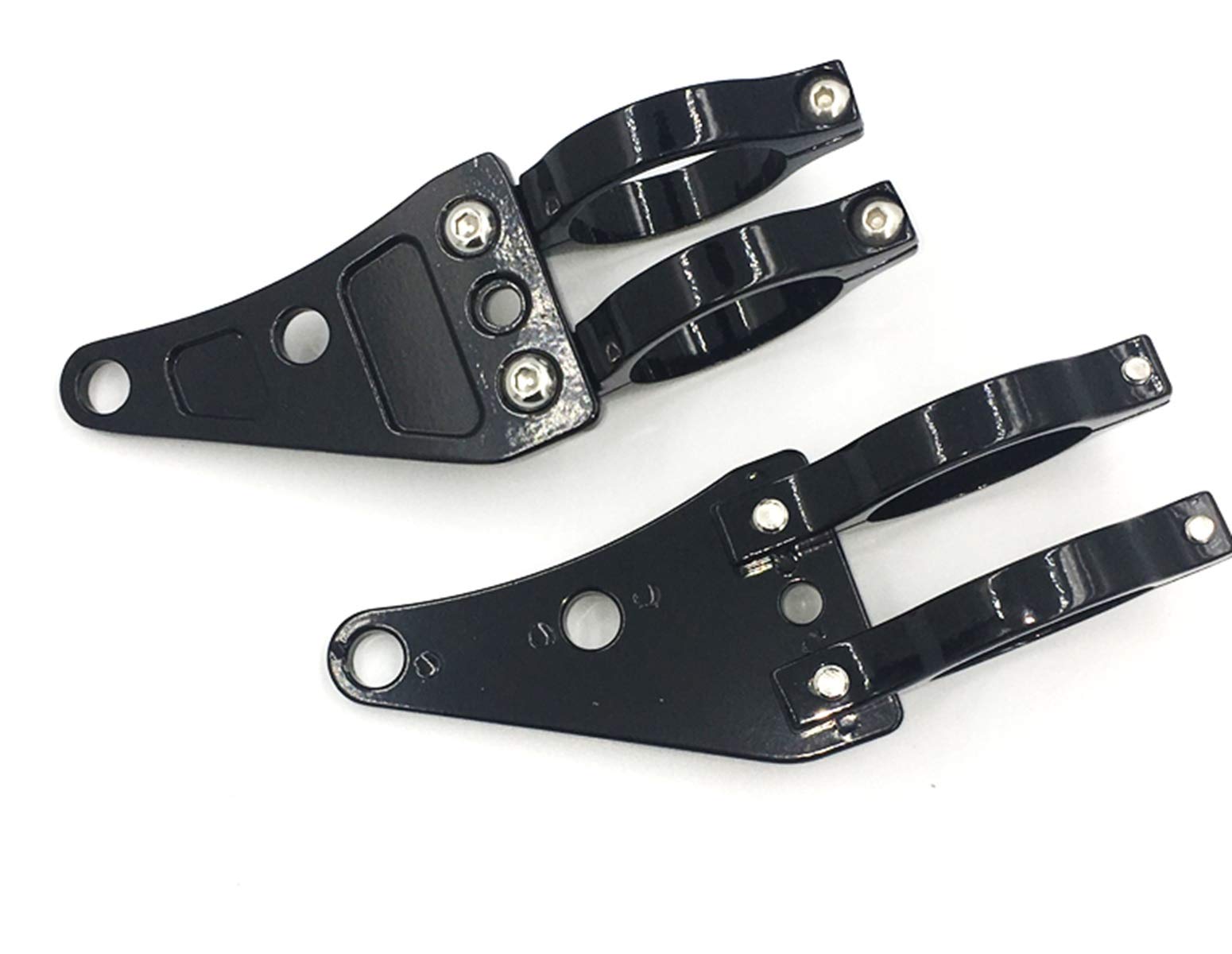 Amazon.co.jp: バイク 凡用 ヘッドライト ブラケット ステー Φ41mm