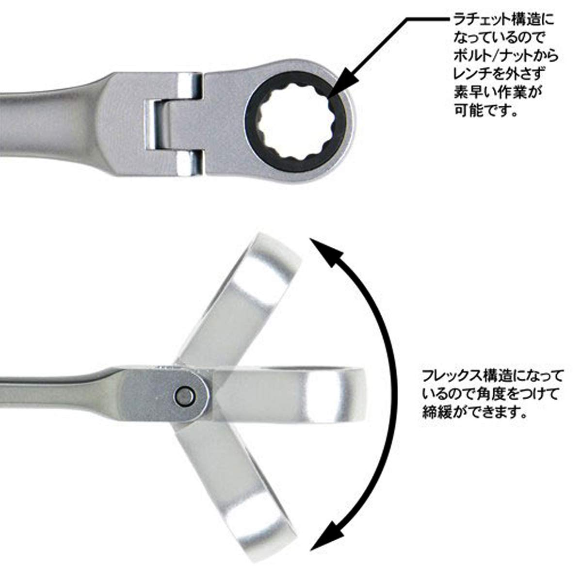 Amazon | Smilerain7本組 板ラチェットレンチ コンビネーションレンチ