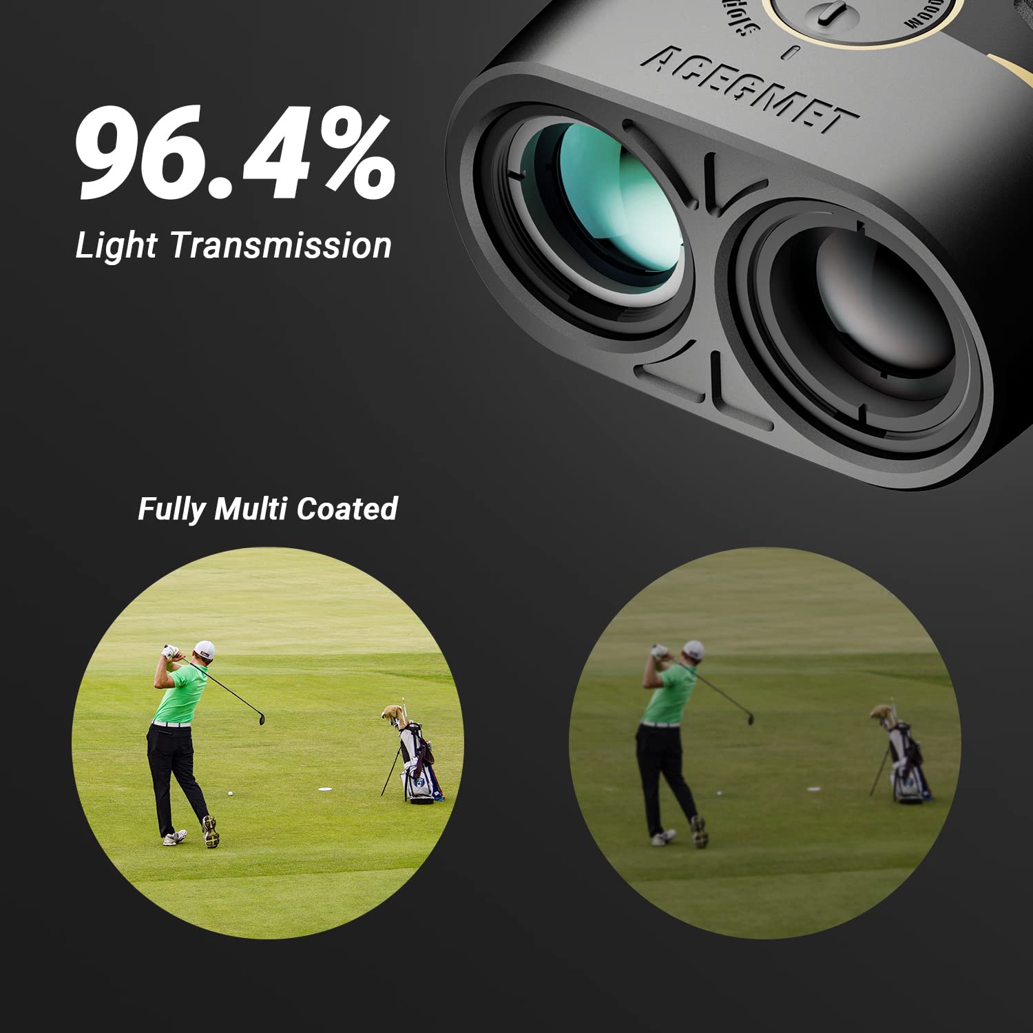 Acegmet ゴルフ用距離計 Amazon.co.jp: ACEGMET ゴルフ距離計 1100