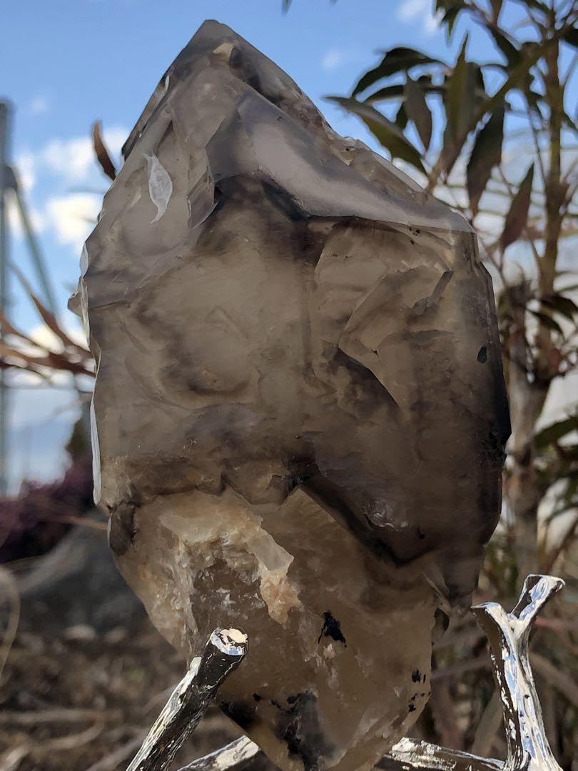 Amazon.co.jp: 超レア 天使のGIFT 極上 骸骨水晶 スモーキー