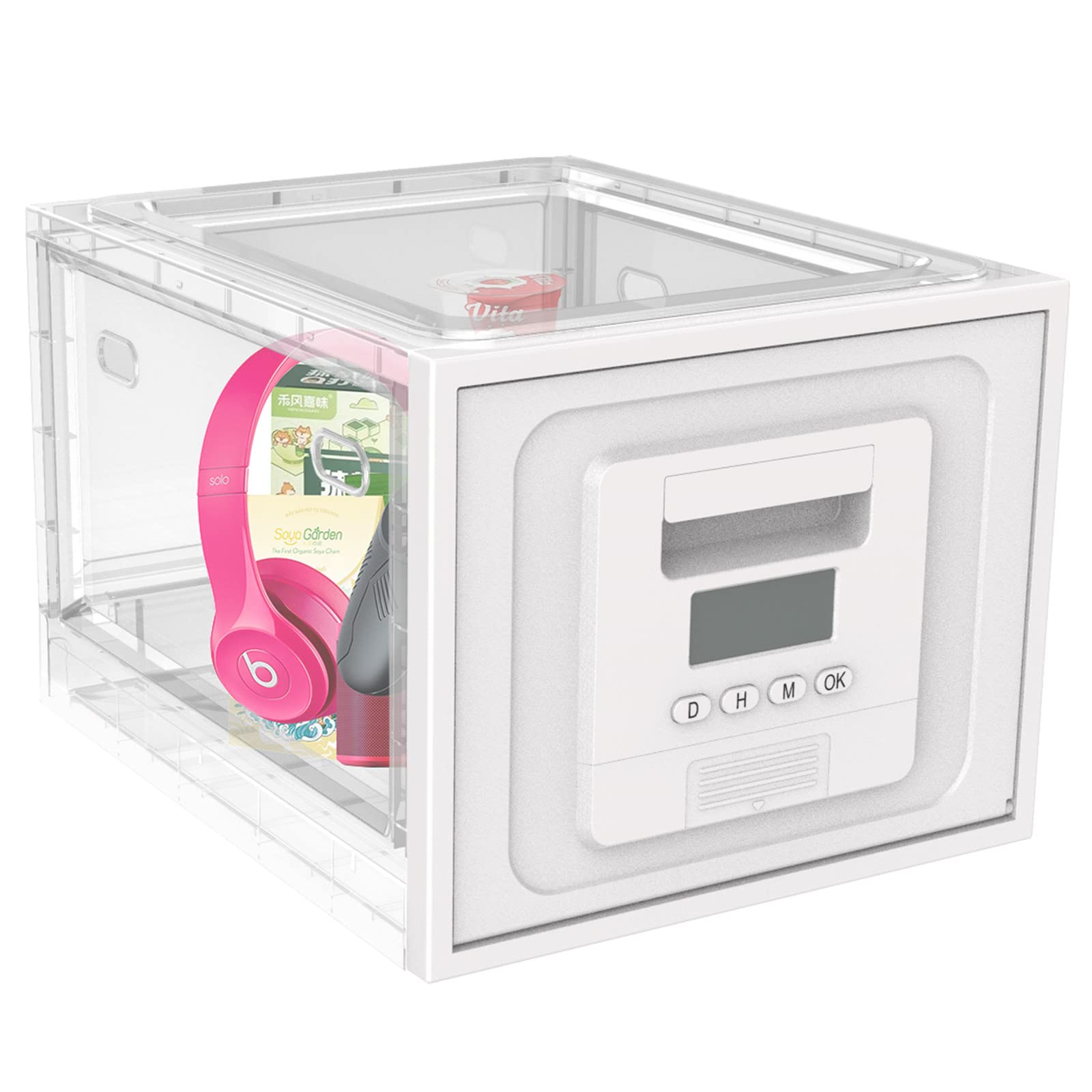 Amazon.co.jp: WayponDEV 時限ロックボックス, 多機能タイムロック