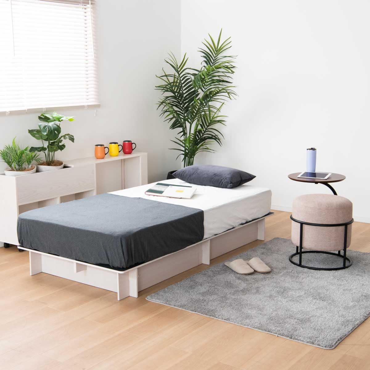 Amazon｜THE BEDROOM FITTERS ウメール 組み立て簡単 ベッドフレーム