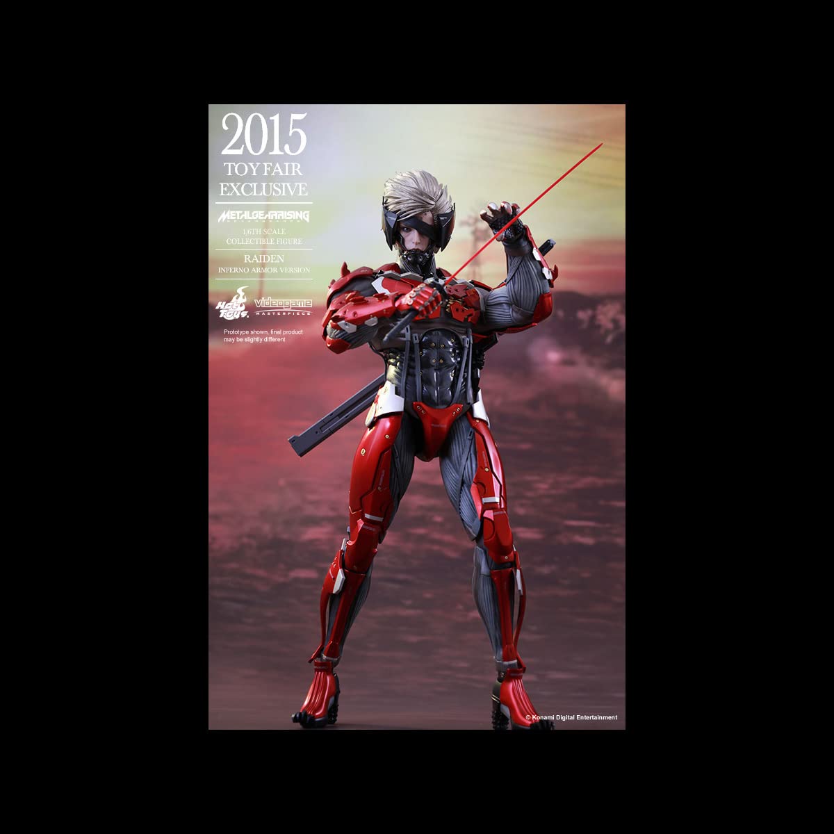 VGM19 ホットトイズ雷電 インフェルノアーマーl Gearフィギュア VGM19