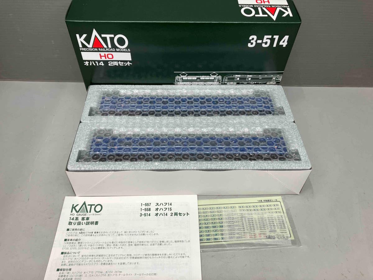 Amazon | ② KATO 3-514 オハ14形 (14系客車・座席車) 2両セット