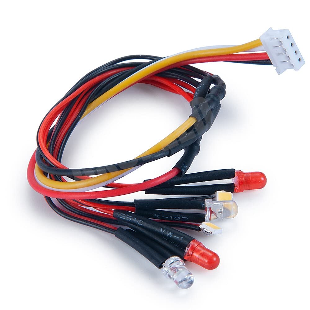 Amazon.co.jp: 京商 ミニッツ 用 LED ライト 白2 灯 赤2灯 橙2灯