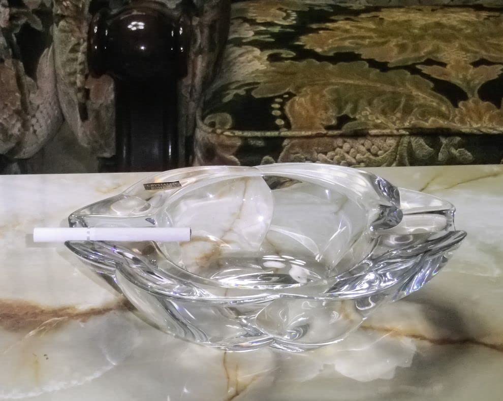 Amazon.co.jp: ボヘミアングラス クリスタル 灰皿 ガラス製 BRLEY