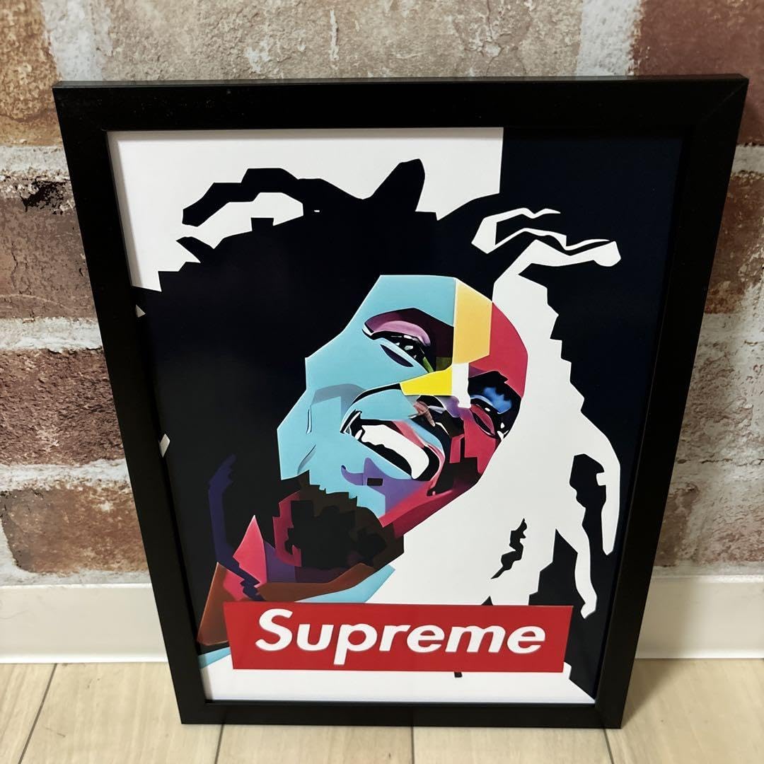 Amazon.co.jp: アートポスター フォトフレーム supreme A4サイズ : ホビー